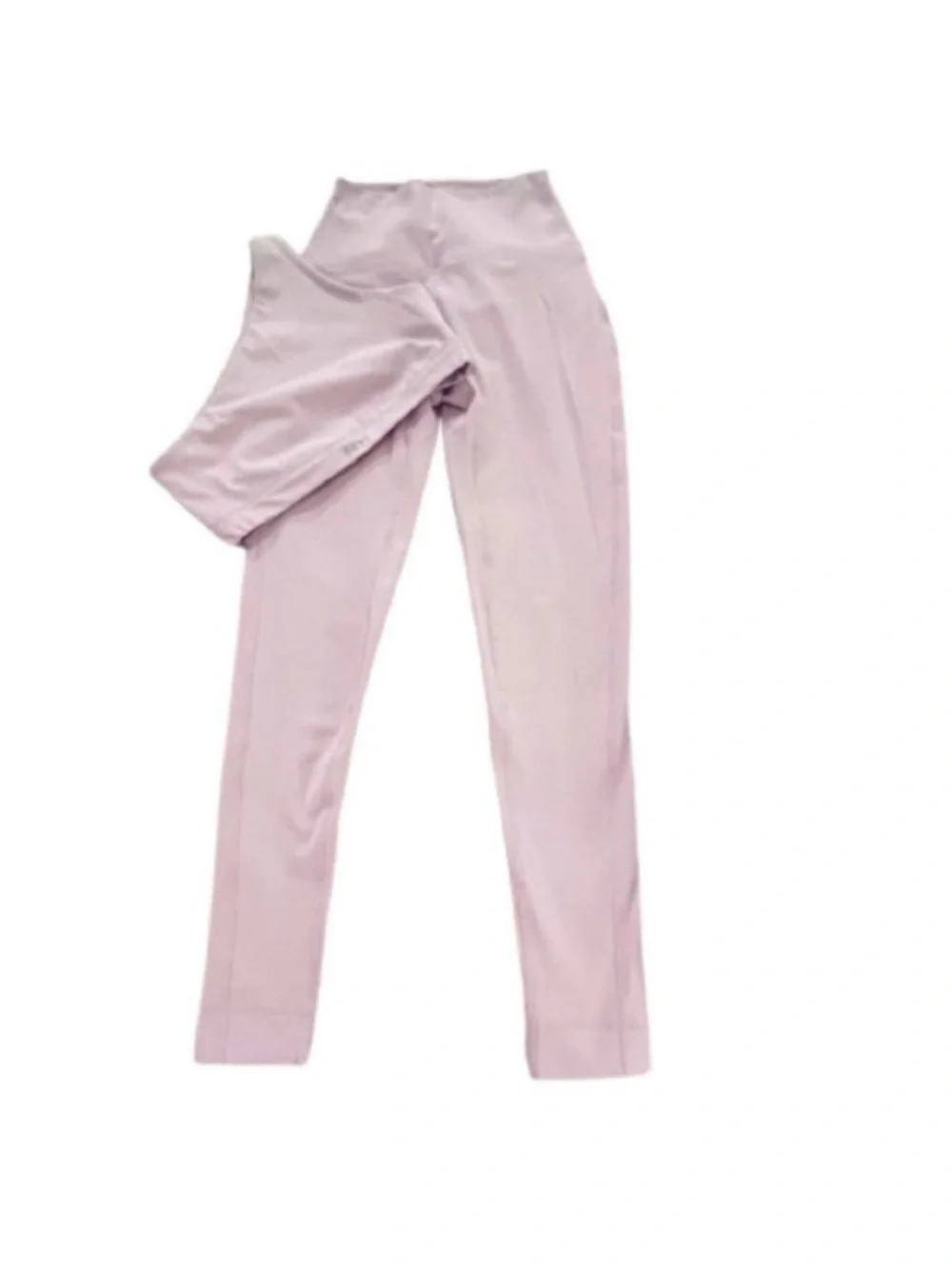 SET ACTIVE-Matching Set-Luxform Leggings & One Shoulder Sports Bra. MINT COND.
